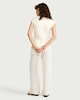 image 2 of F&F Textured Metal Co-ord Top in Cream