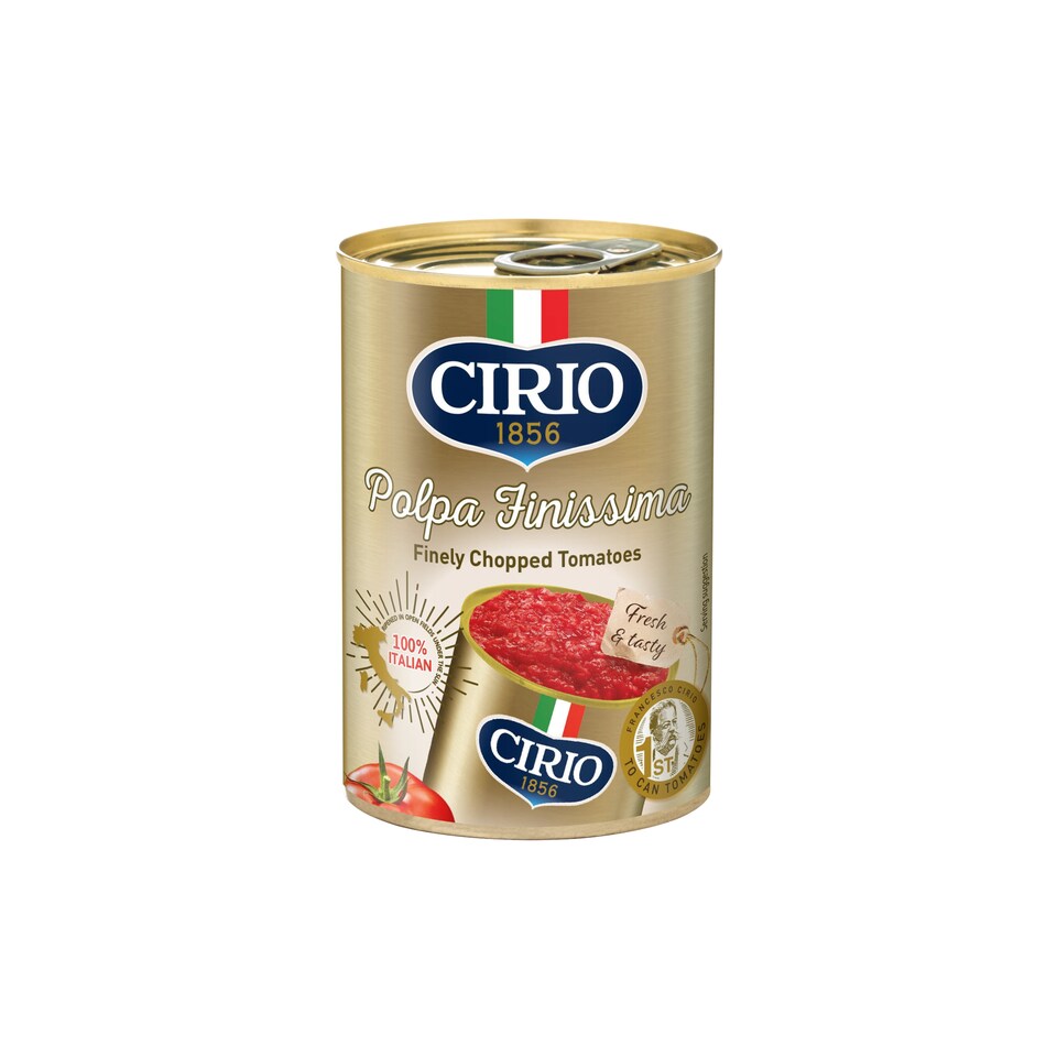 image 1 of Cirio Polpa Finissima Finely Chopped Tomatoes 4 x 400g