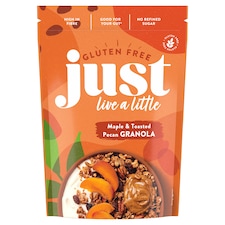 Just Live A Little Gluten Free Granola - Maple & Toasted Pecan 360g