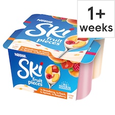 Ski Variety Fruit Yogurt 4X120g
