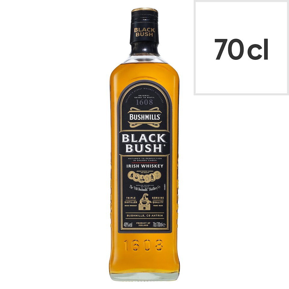 Bushmills Black Bush Irish Whiskey 70cl