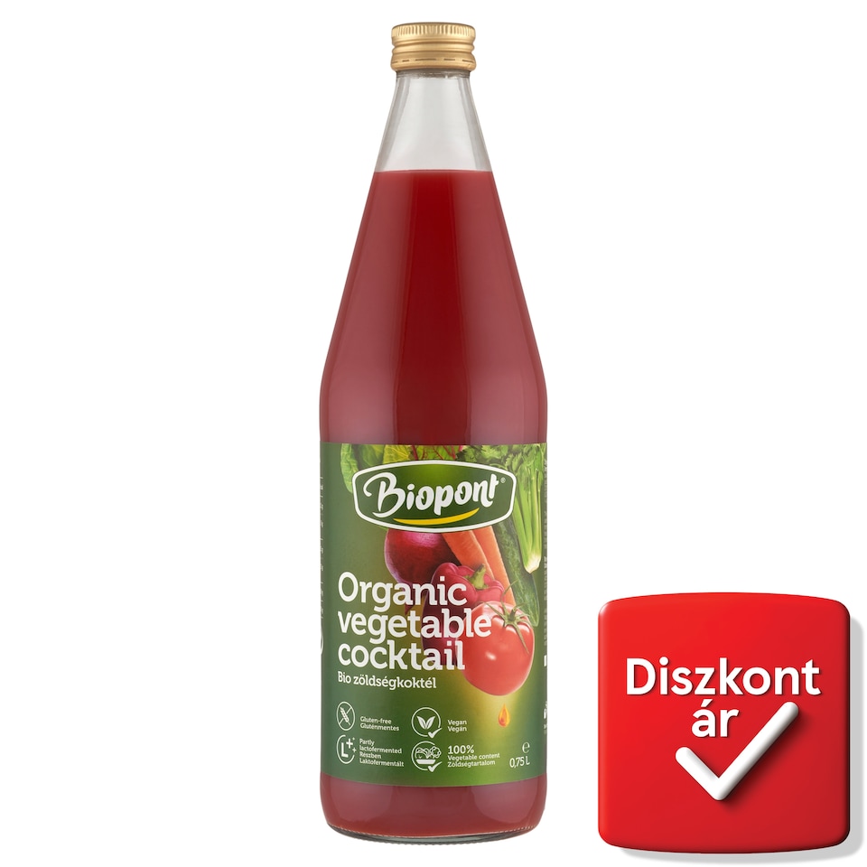 Biopont bio zöldségkoktél 0,75 l 