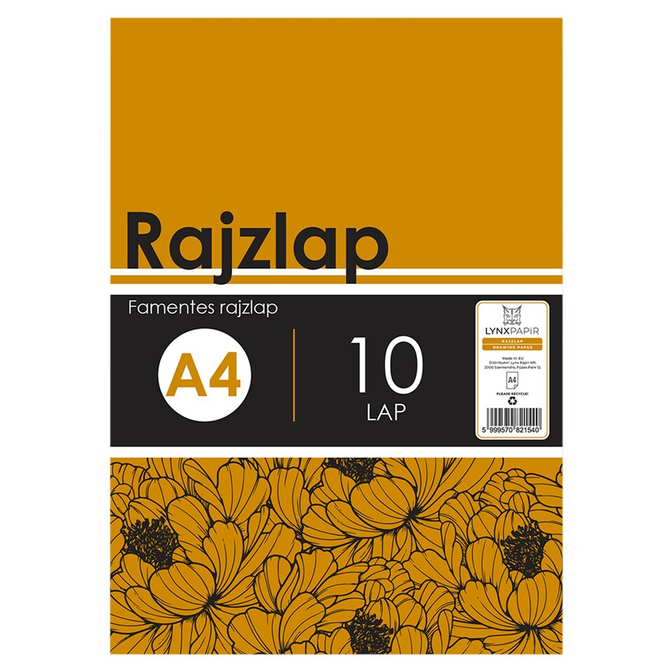 Lynx A/4 Wood-Free Drawing Paper 10 Sheet