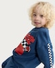 image 2 of Disney Lightning McQueen Cotton Rich Sweatshirt and Joggers Set in Blue