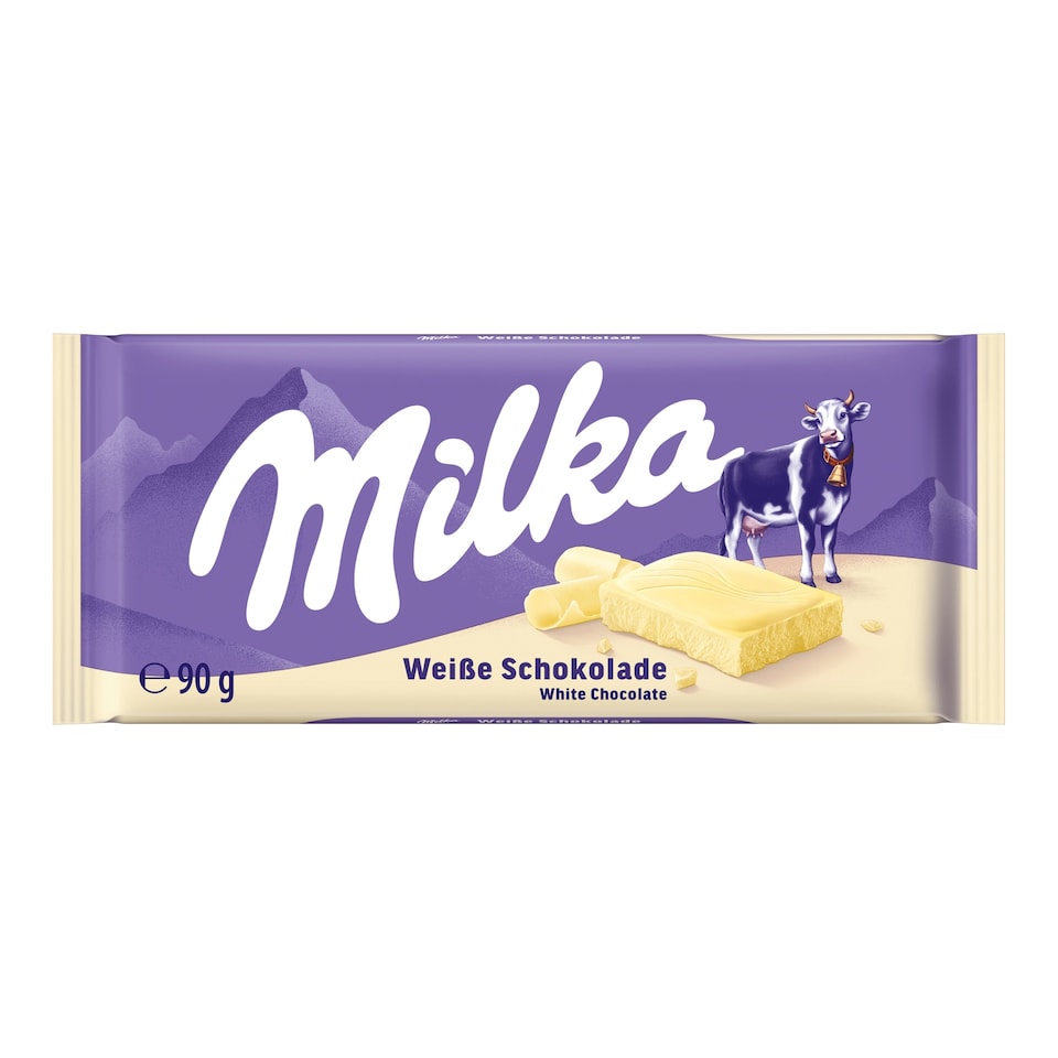 Milka fehér csokoládé 90 g