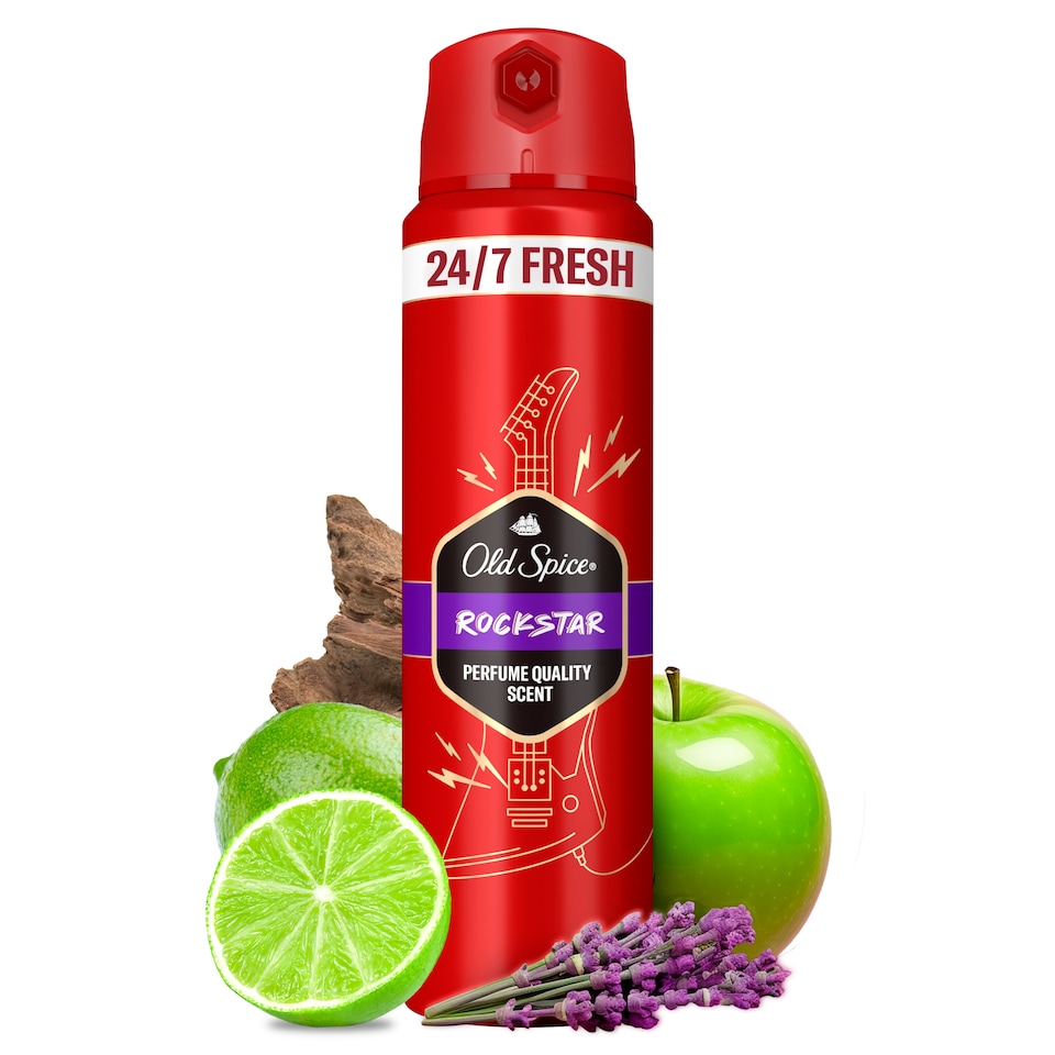 image 1 of Old Spice Rockstar Tomorrowland Edition Deodorant Body Spray 150ml