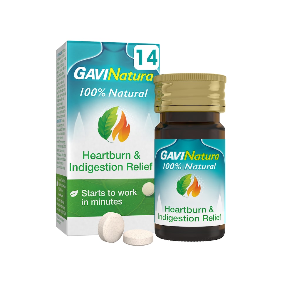 image 1 of Gavinatura Heartburn And Indigestion Relief Tablets 14s