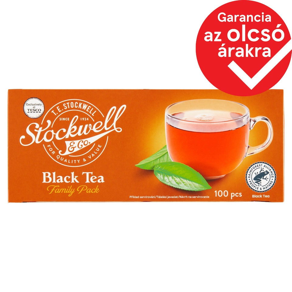 Stockwell & Co. Black Tea 100 Tea Bags 150 g