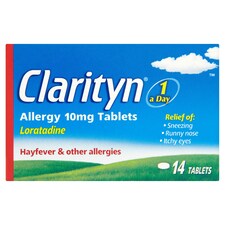 Clarityn Hayfever Allergy Tablets 14s