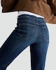 image 2 of F&F Cotton Rich Flared Jeans in Navy