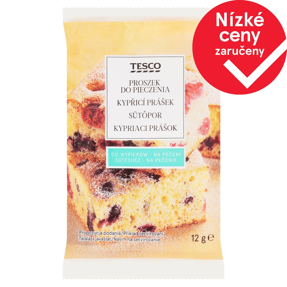 Tesco Kypřicí prášek 5 x 12g