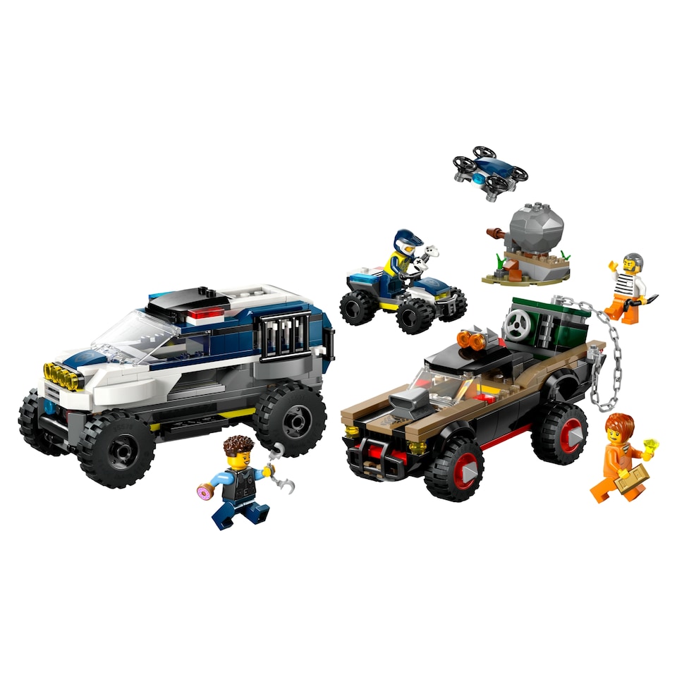image 1 of LEGO City 60449 Off-Road Police Car Chase