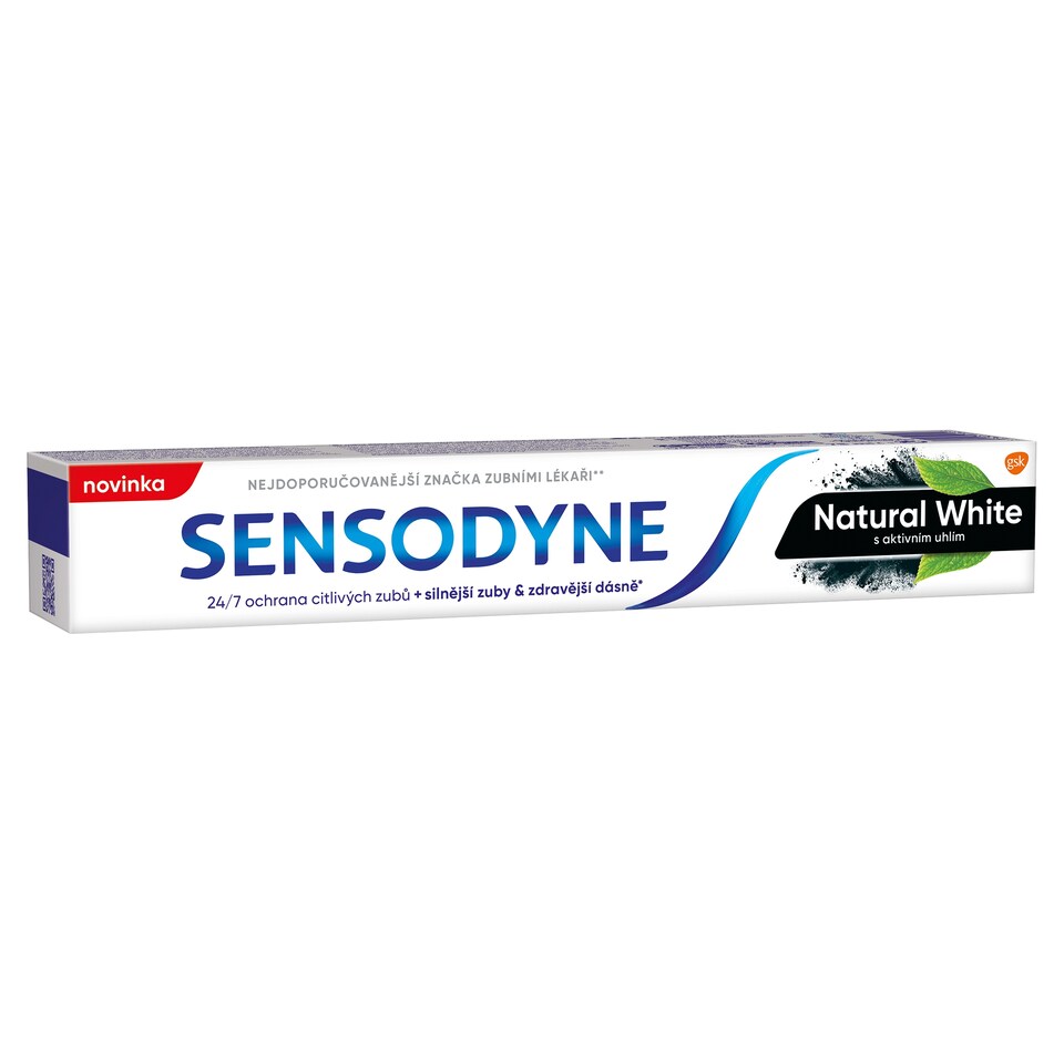 Sensodyne Natural White Toothpaste with Fluoride 75ml