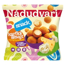 Nádudvari gyorsfagyasztott rántott karfiolgolyó sajttal 550 g