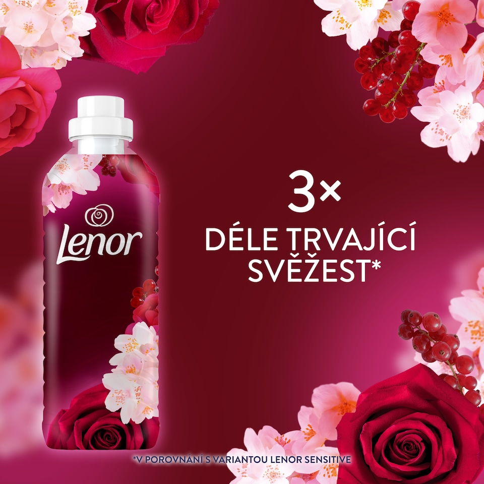 Obrázek 1 pro produkt Lenor Aviváž  47 Praní, Ruby Jasmine