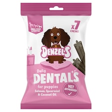 Denzel's Daily Dental Salmon & Coconut Oil 7X13g