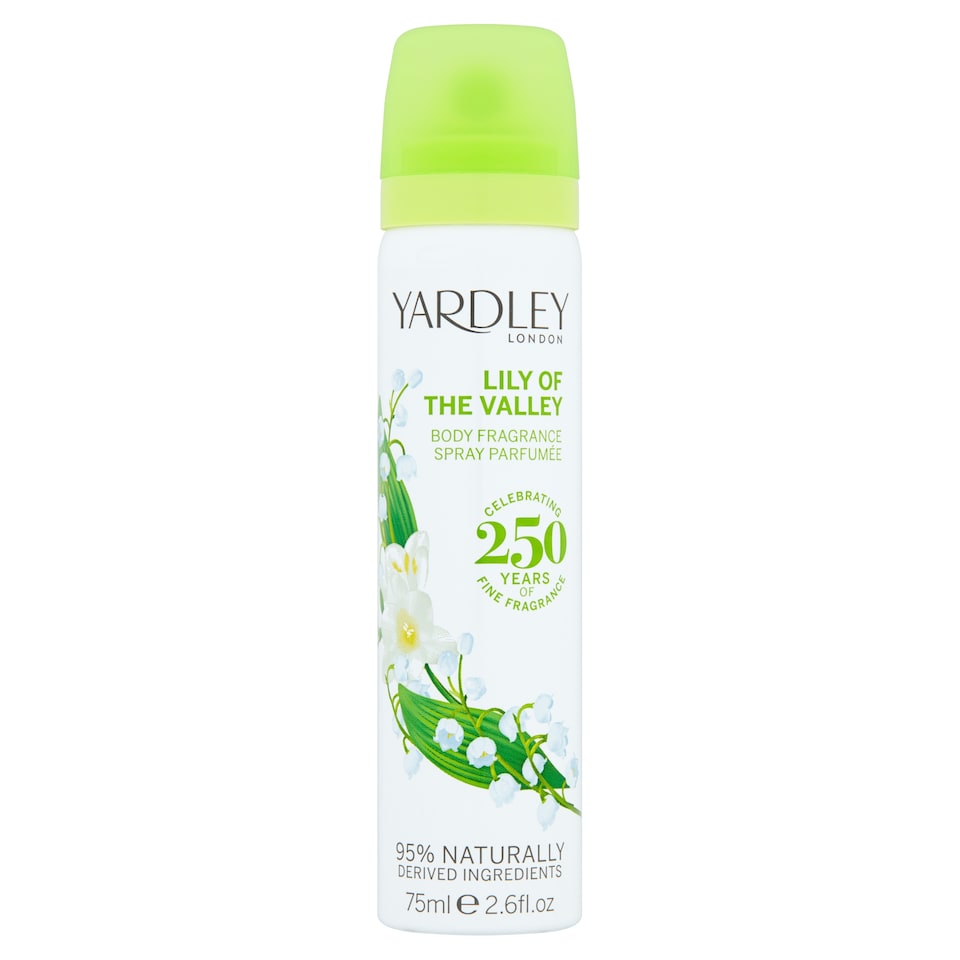Yardley London Lily The Valley Body Spray 75Ml