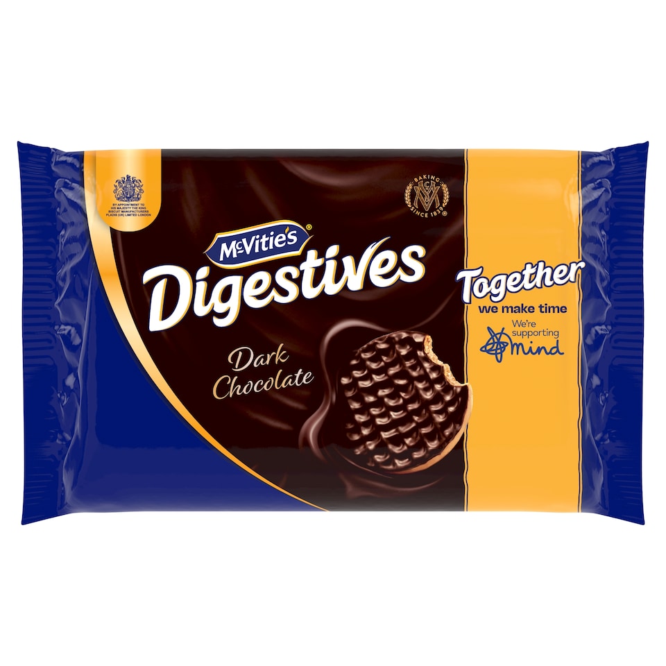 McVitie's Dark Chocolate Digestives Biscuits Twin Pack 2 x 266g