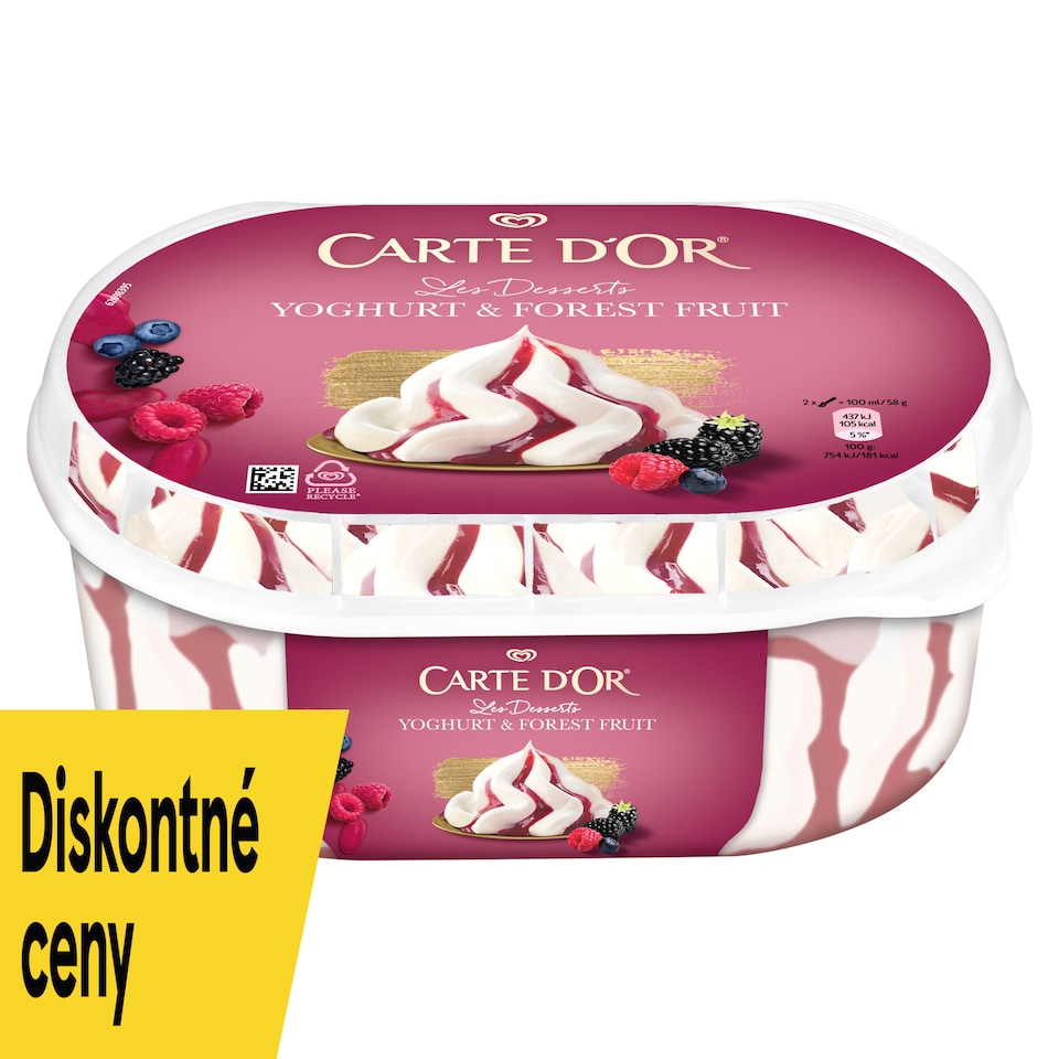 Carte d'Or Yoghurt&Forest Fruit 825 ml