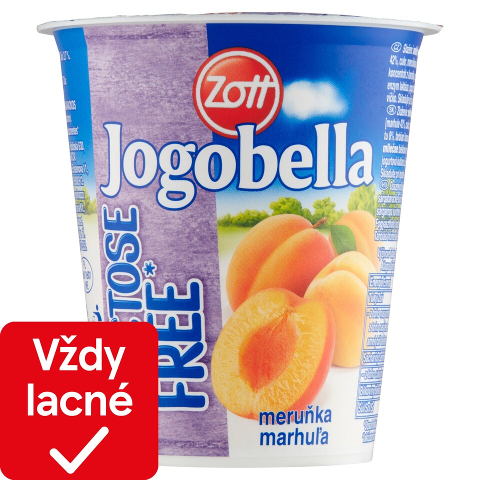 obrázok 1 z Zott Jogobella Lactose Free jogurt 150 g