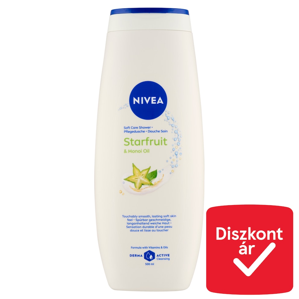 NIVEA Starfruit & Monoi Oil krémtusfürdő 500 ml  1. kép