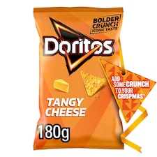 Doritos Tortilla Chips Tangy Cheese Sharing Bag Crisps 180g