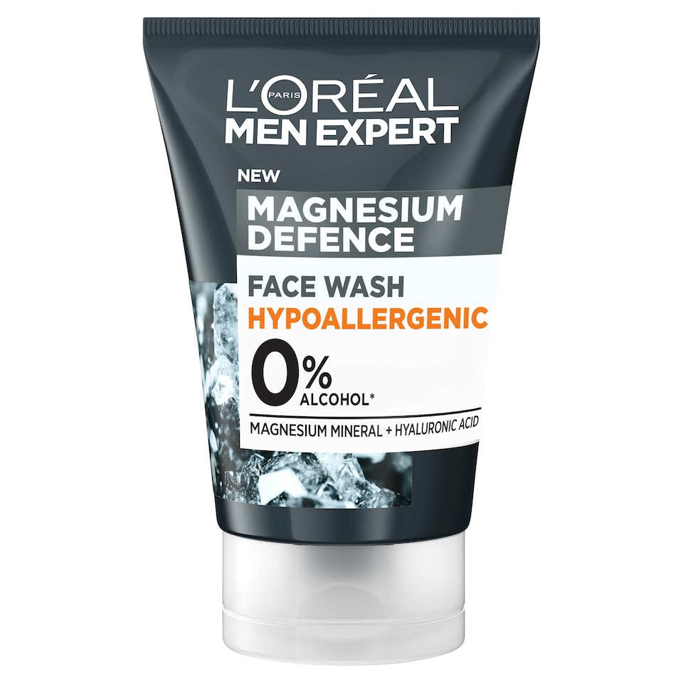 image 1 of L'Oreal Men Expert Magnesium Hypoallergenic Face Wash 100Ml