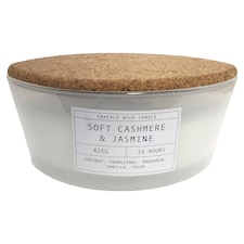 F&F Home Crackle Soft Cashmere Candle 425g