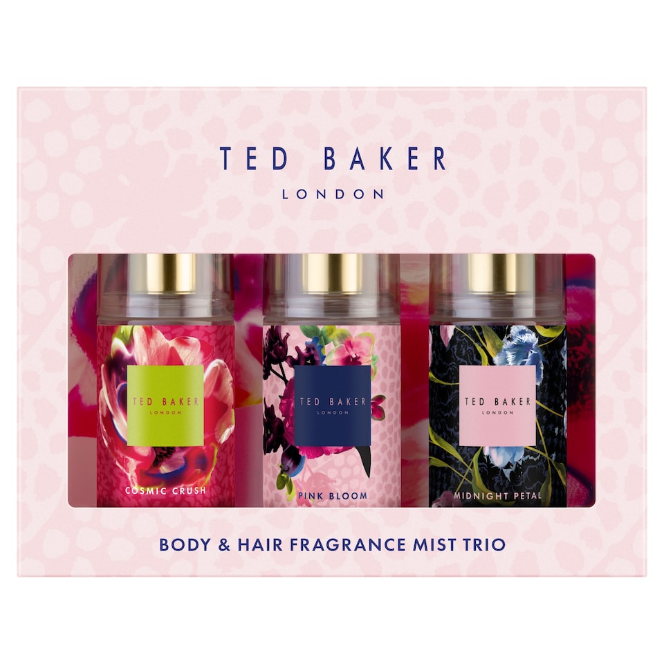 image 1 of Ted Baker London Body & Hair Fragrance Mist Trio Gift set
