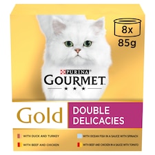 Gourmet Gold Tinned Double Delicacies 8X85g