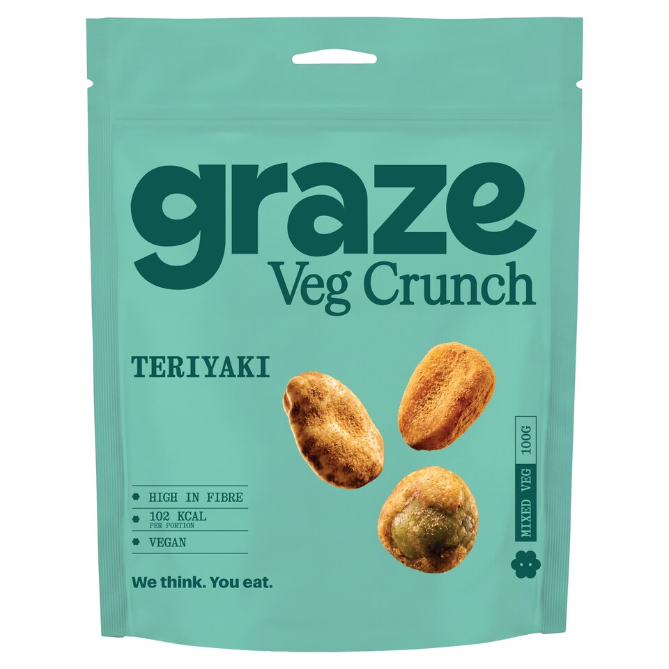 Graze Sweet and Aromatic Teriyaki Crunch 100g