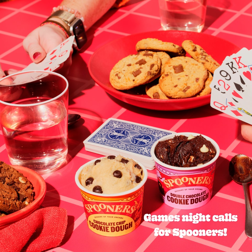 image 1 of Spooners Chocolate Chip Cookie Dough 2x75g