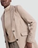 image 2 of F&F Tailored Lined Longline Coat in Neutral