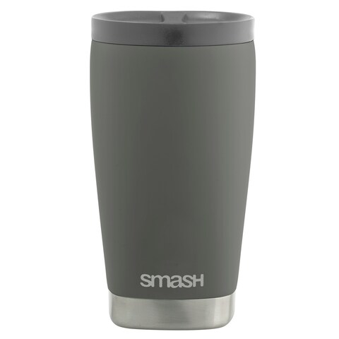 Smash Stainless Steel Twist Lock Coffee Cup 350Ml - Tesco Groceries