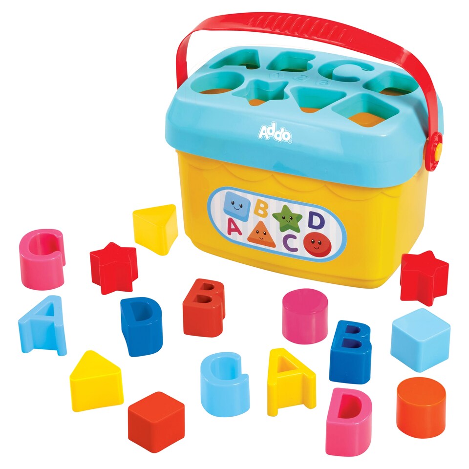 image 1 of Addo Little Lot My First Shape Sorting Bucket