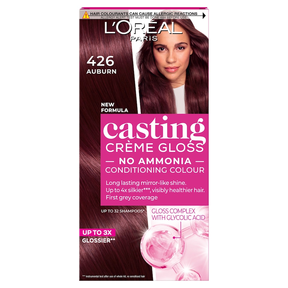 image 1 of L'Oreal Paris Casting Creme Gloss 426 Auburn Semi-Permanent Hair Dye