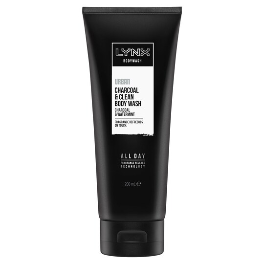 Lynx Urban Charcoal And Clean Body Wash 200Ml Tesco Groceries