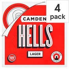 Camden Hells Lager Can 4 X 330Ml