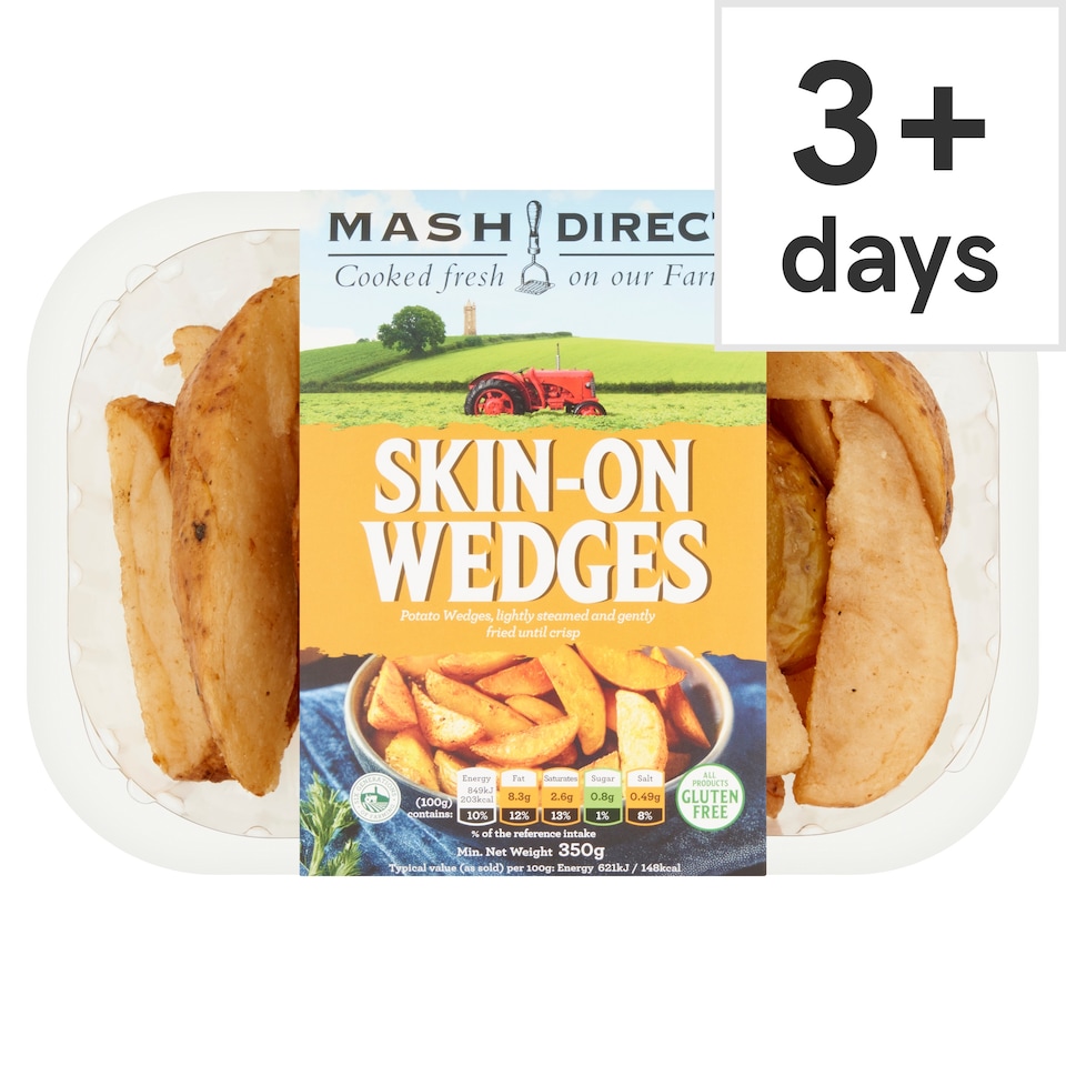 Mash Direct Skin-On Wedges 350g