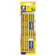 image 1 of Staedtler Stationery 10HB Noris Pencils with Eraser and Sharpener