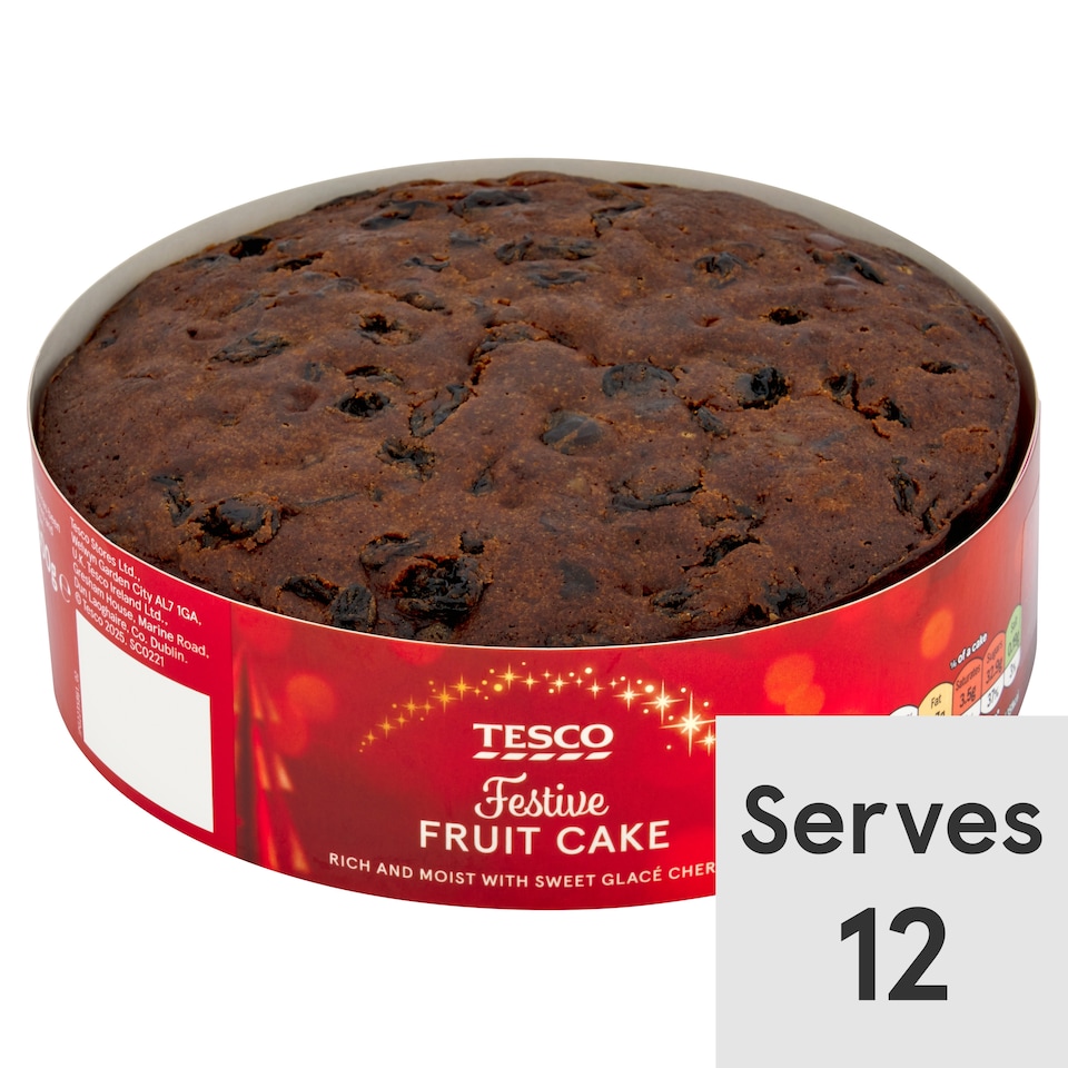 Tesco Rich Fruit Cake 800G