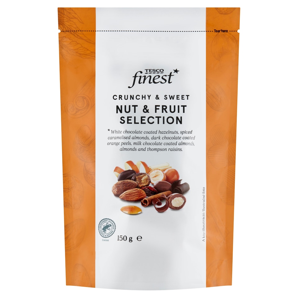 Tesco Finest Crunchy & Sweet Nut & Fruit Selection 150 g