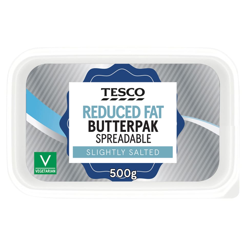 Tesco Reduced Fat Butterpak Spreadable 500G