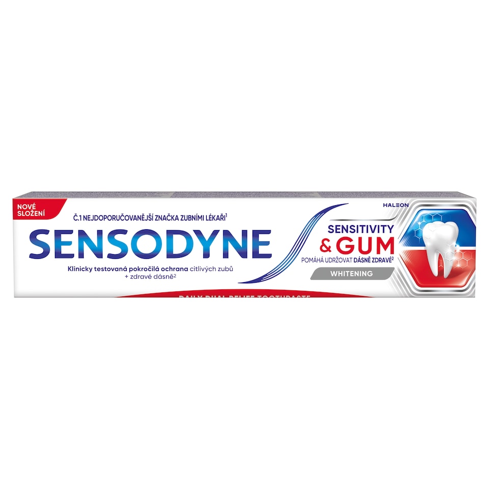 image 1 of Sensodyne Sensitivity & Gum Whitening Toothpaste with Fluoride 75 ml