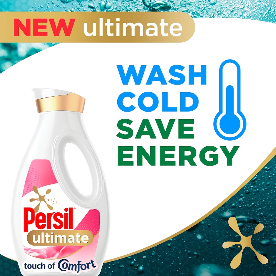 image 1 of Persil Ultimate Touch Of Comfort Laundry Detergent 34 Wash 918ml