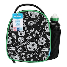 Smash Football Lunch Bag and Water Bottle Combo