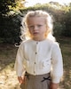 image 1 of F&F x Samantha Faiers Bow Pocket Cardigan in Cream