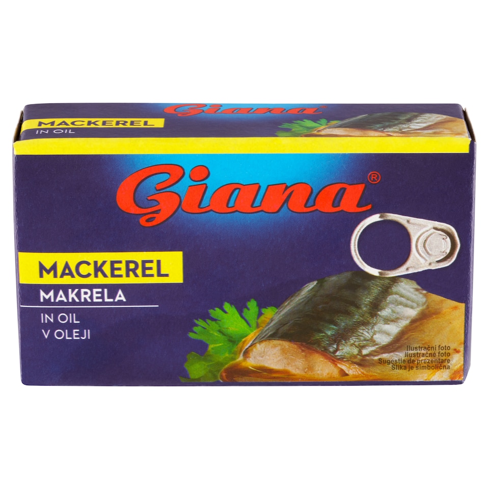 image 1 of Giana Mackerel in Sunflower Oil 125 g