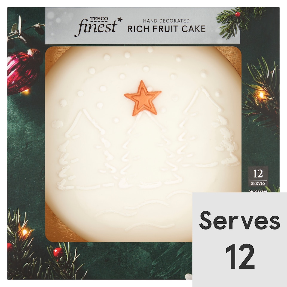 Tesco Finest Rich Fruit Cake 907G