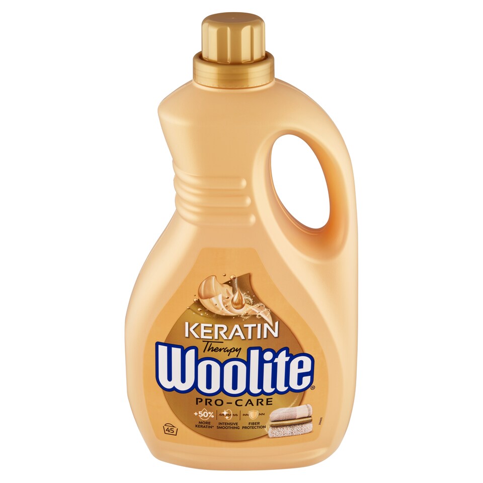 image 1 of Woolite Keratin Therapy Pro-Care Liquid Detergent for All Types of Laundry 45 Washes 2.7 L